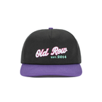 Old Row 2014 Retro Snapback Hat - Purple