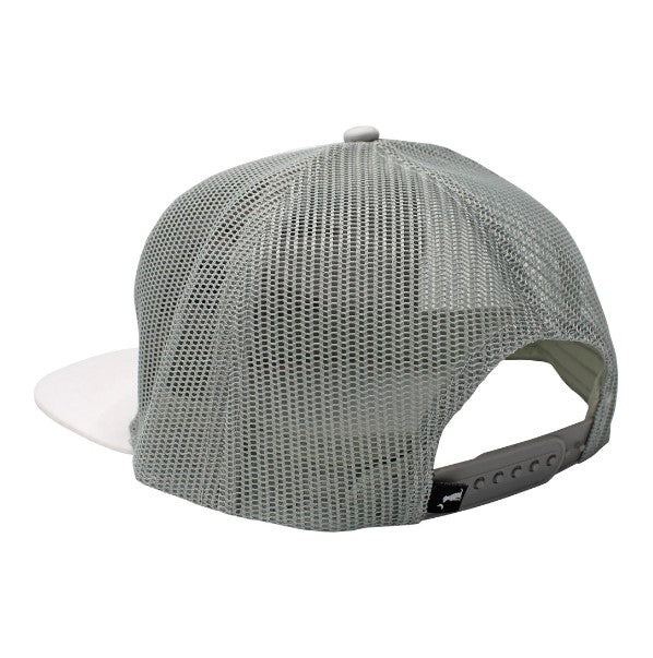 Mr. Mallard 7 Panel Hat - White/Fog