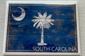 Rustic State Flag Magnet