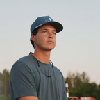 Horse Roped Hat - Navy