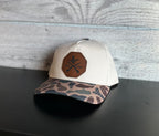 Soft Leather Patch Hat