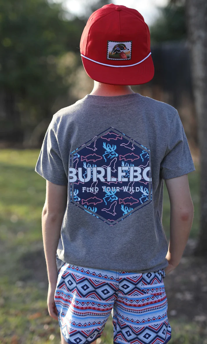 Neon Outdoor Logo Youth Tee