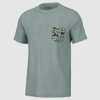 S/S Heather Blend Crew