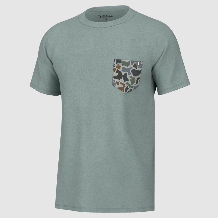 S/S Heather Blend Crew