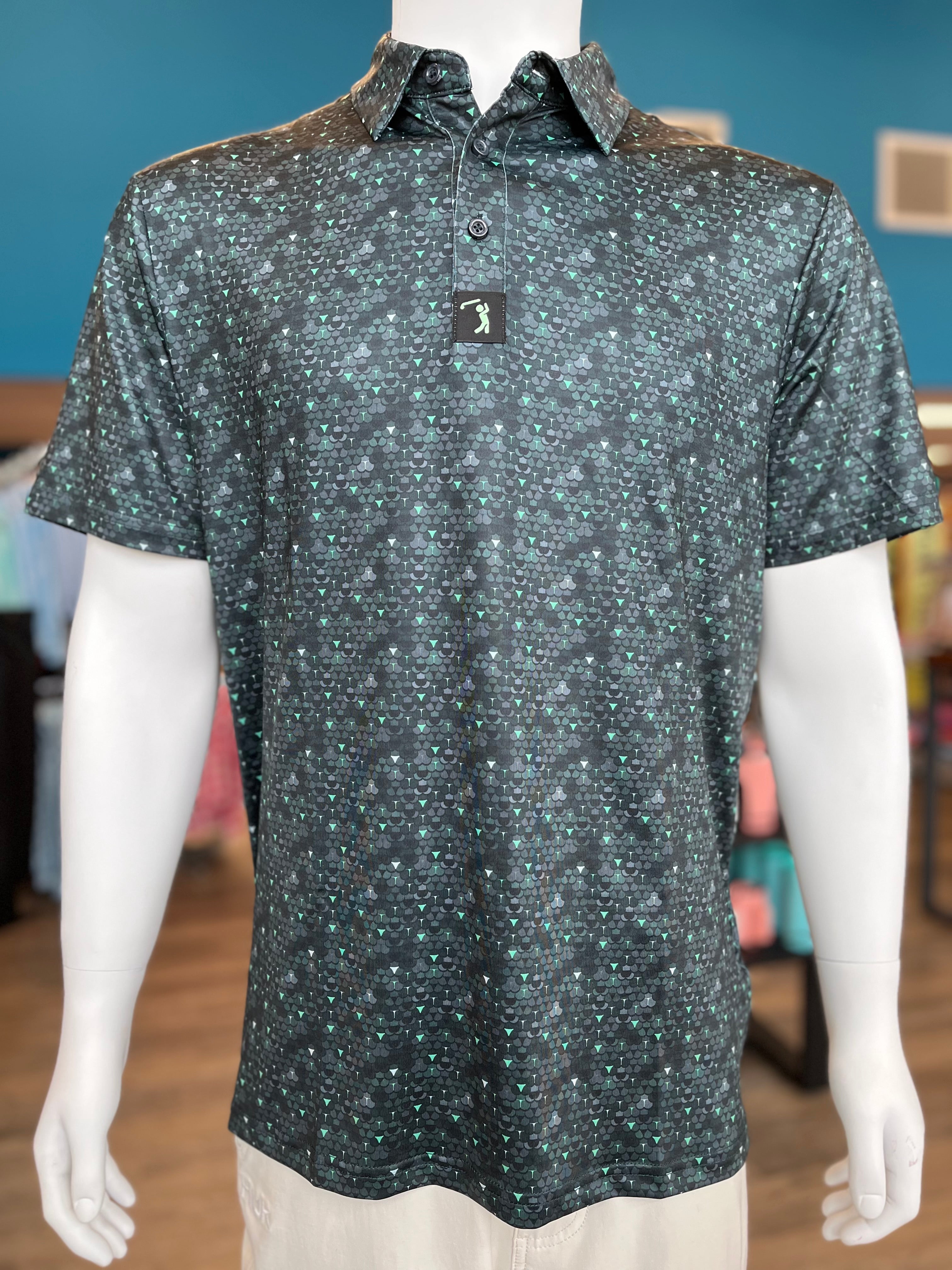 Whale Tail Snake Skin Polo
