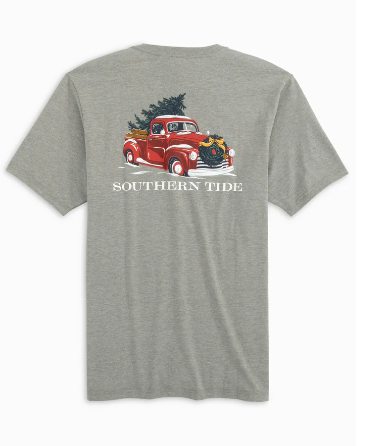 Snowy Truck Heather Tee