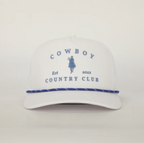 Horse Roped Hat - White