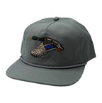 Youth Mw. Mallard Low Profile Rope Hat - Warm Gray