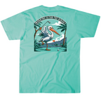 Working is For The Birds Pelican Tee