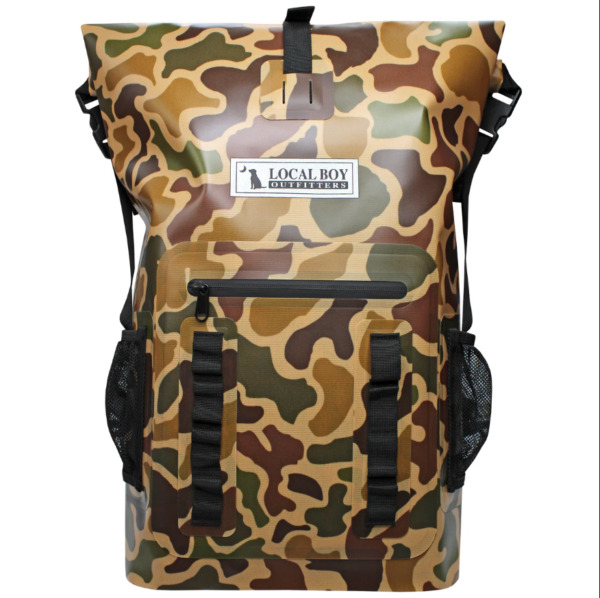 Local Boy Dry Bag - Old School Camo