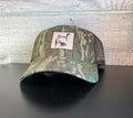 Women's Mesh Back Camo Ponytail Cap