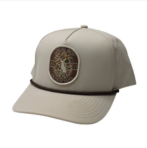 Vintage Crest HC Rope Hat - Light Khaki