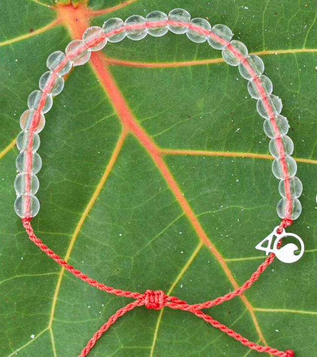 Coral Reef Beaded Bracelet - Coral