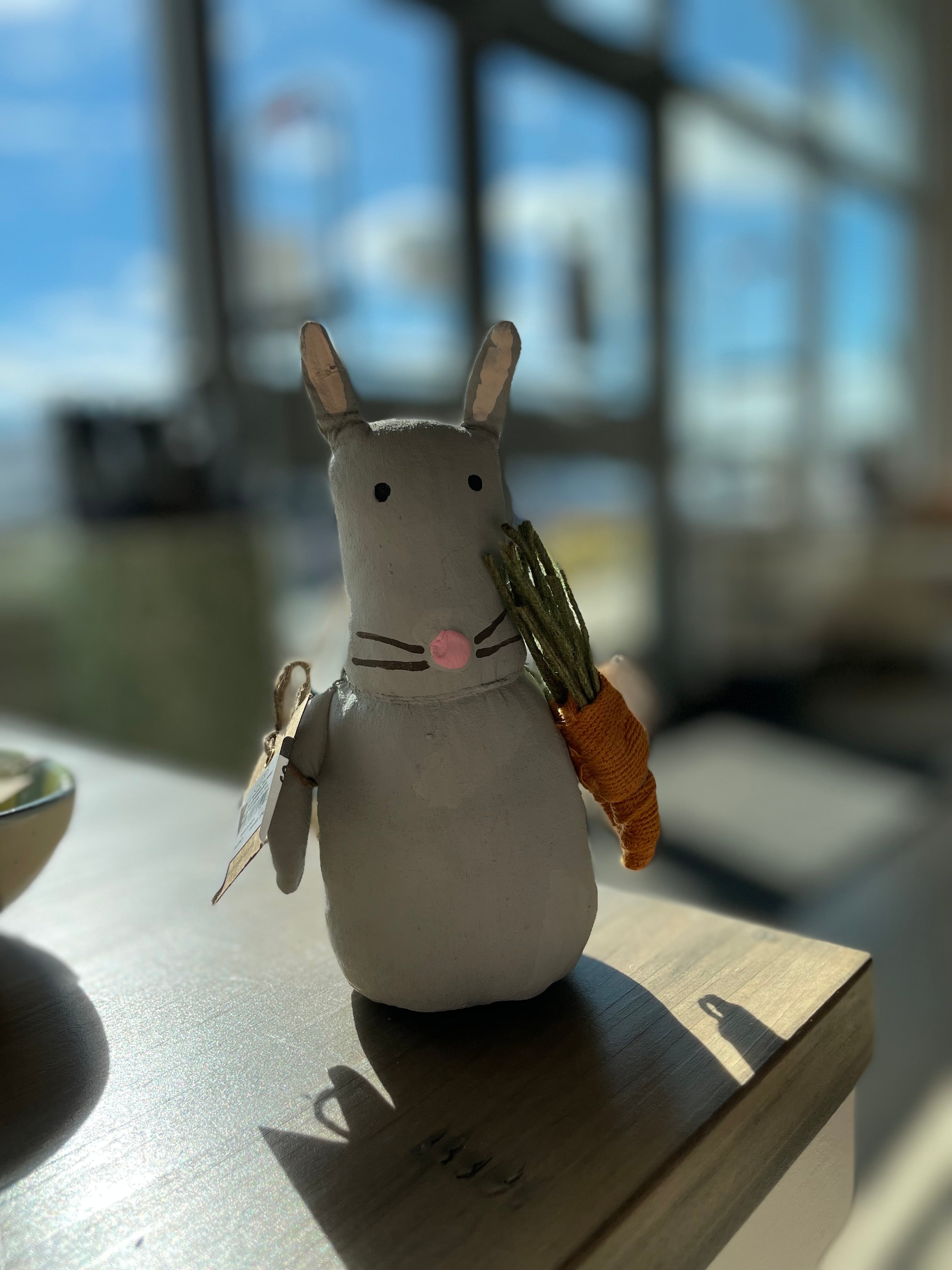 Fabric Bunny Sitter - Small