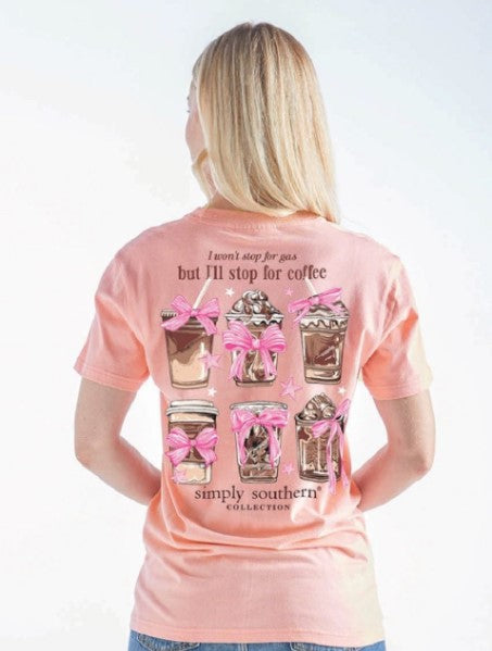 Stop For Coffee s/s Tee