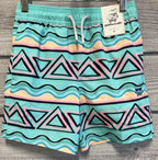 Fiesta Stripe Boys Swim Trunks