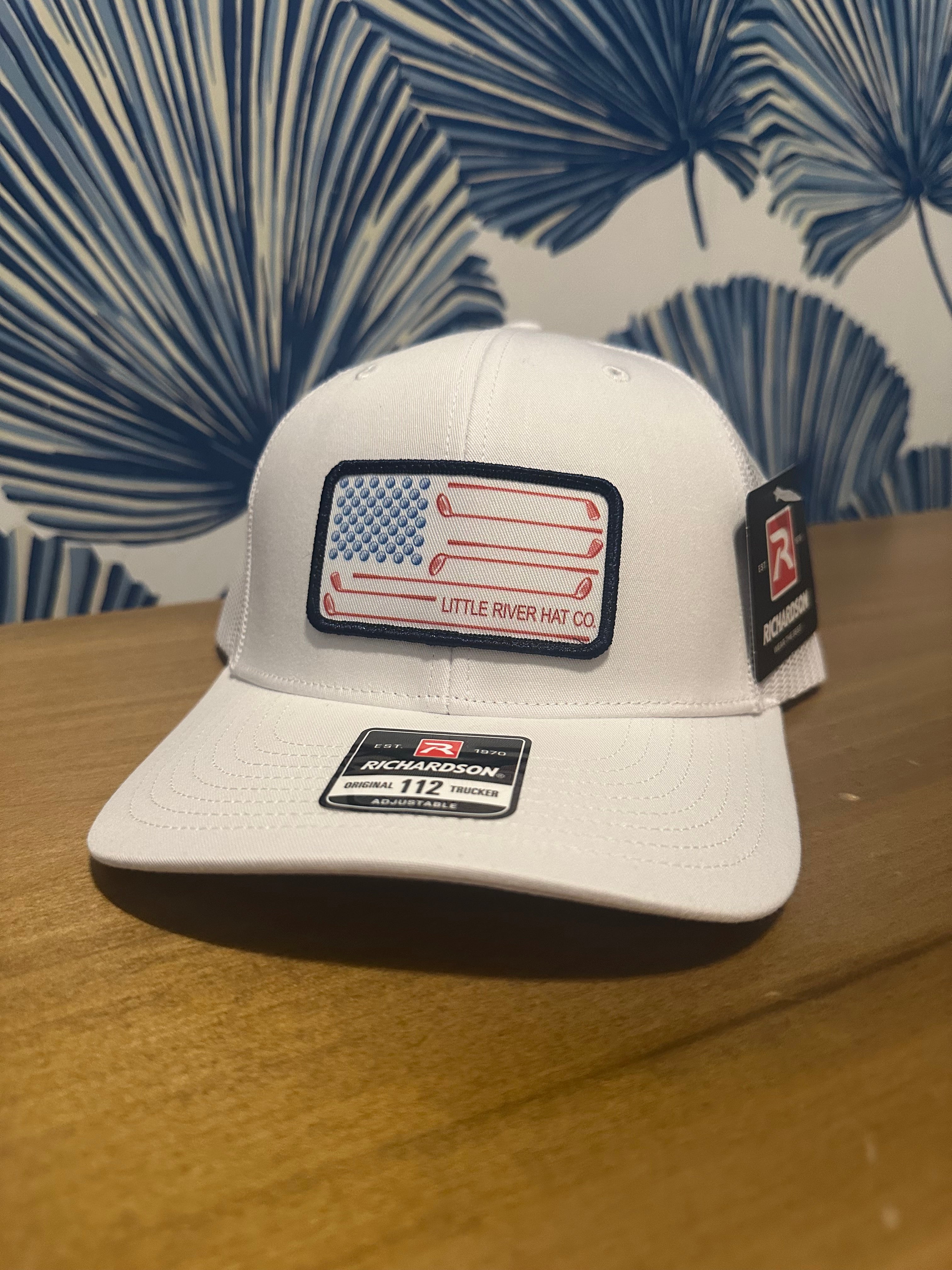 Golf Club Flag Patch Hat