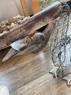 Rustic Pelican Decor