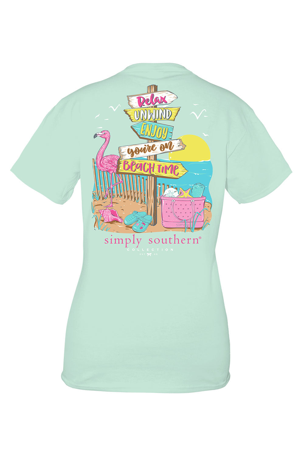Simply Southern Beach Sign Shirt