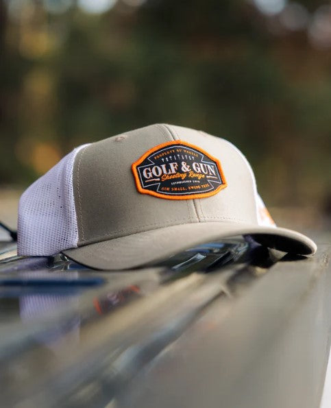 Golf & Gun Trucker Hat - Gray