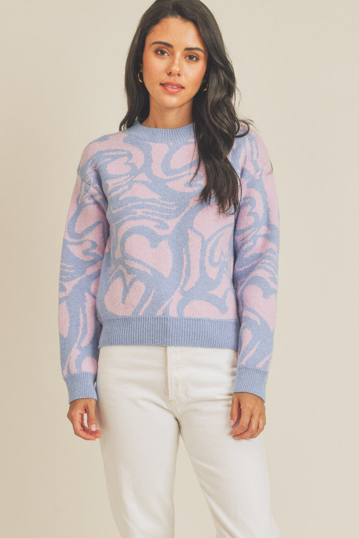 Heat Patterned Pullover