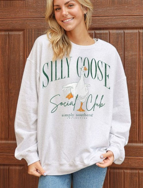 Silly Goose Flurry Crewneck