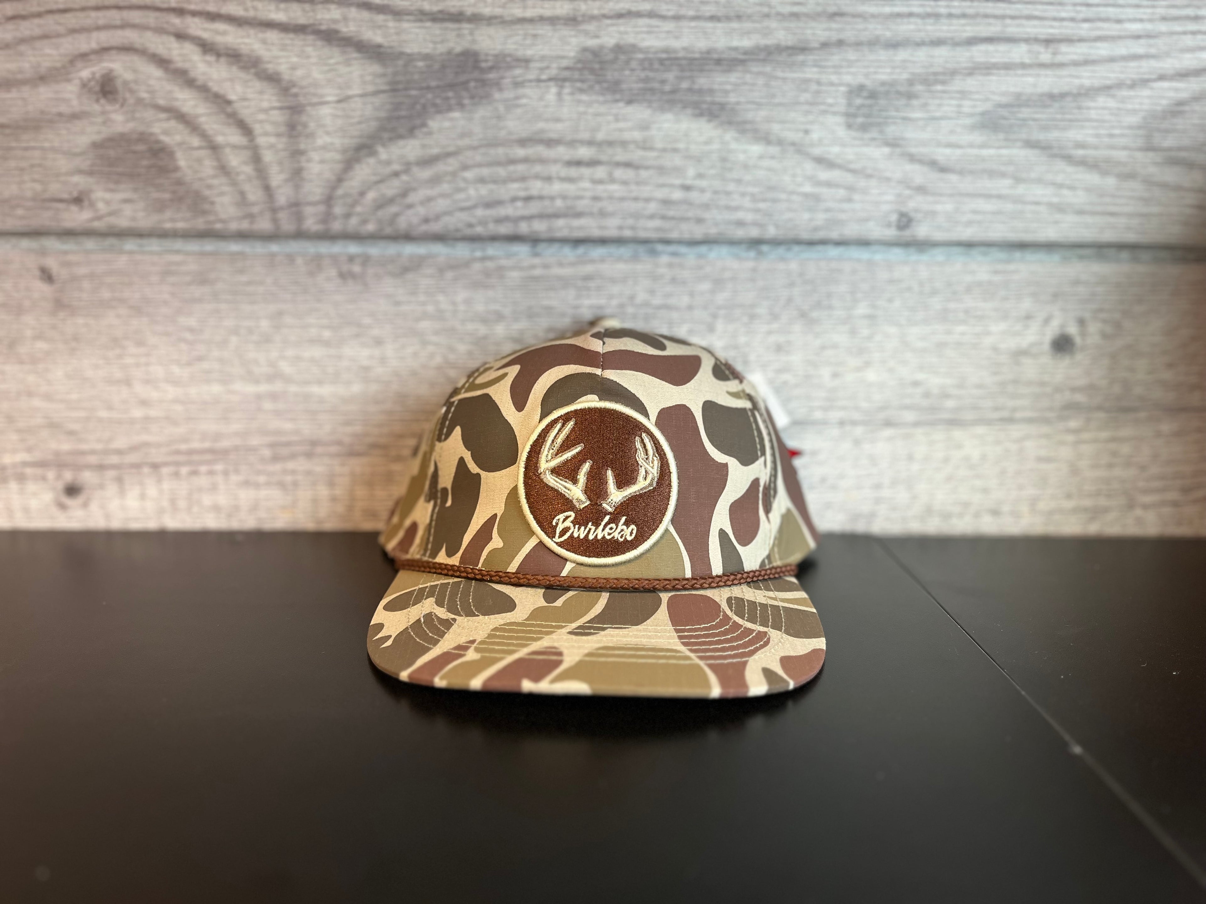 Antler Patch Hat - Camo