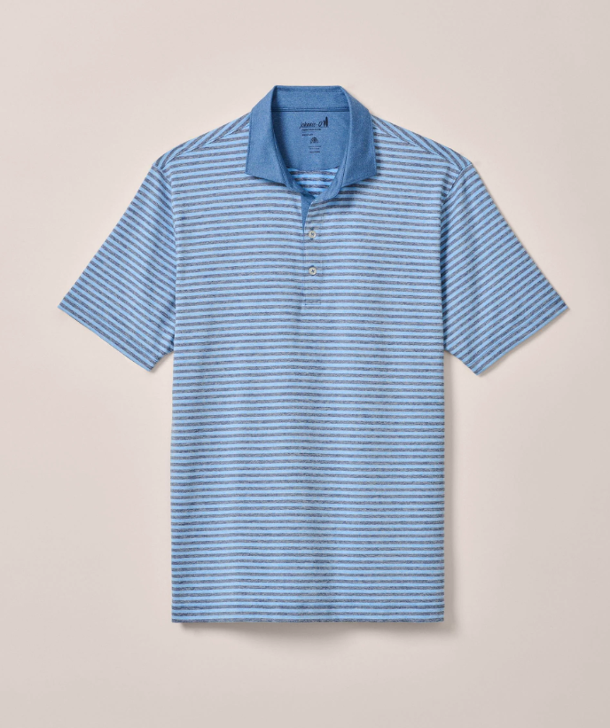 Performance Jersey Polo - Gibbons Stripe