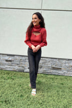 Cassie Super High Rise Straight Jean