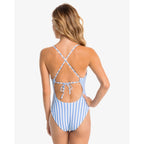 Seaside Adventure Stripe One Piece