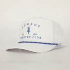 Horse Roped Hat - White