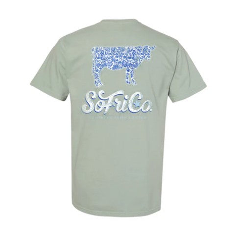 Paisley Cow Tee