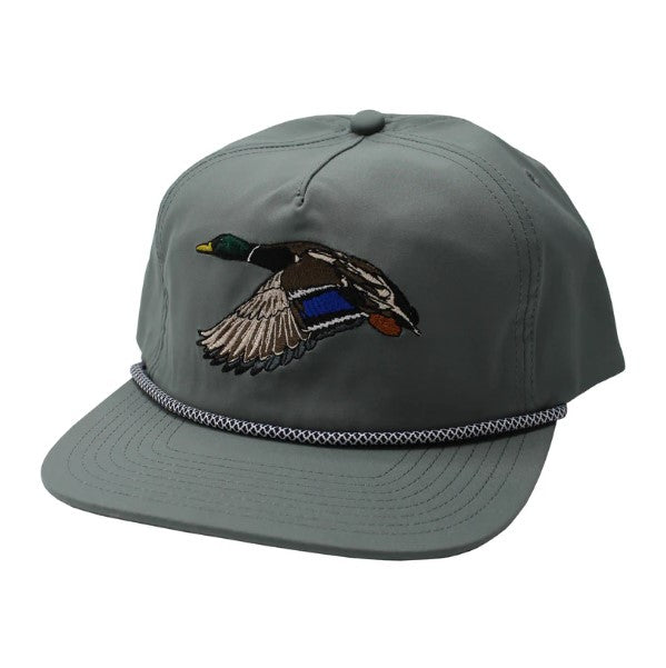 Mr. Mallard Low-Profile Rope Hat - Gray