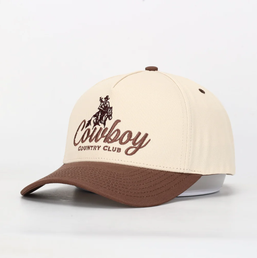 Rodeo Golfer Hat - Brown