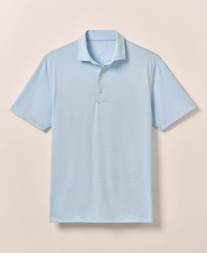 Performance Jersey Polo - Lyndonn Stripe