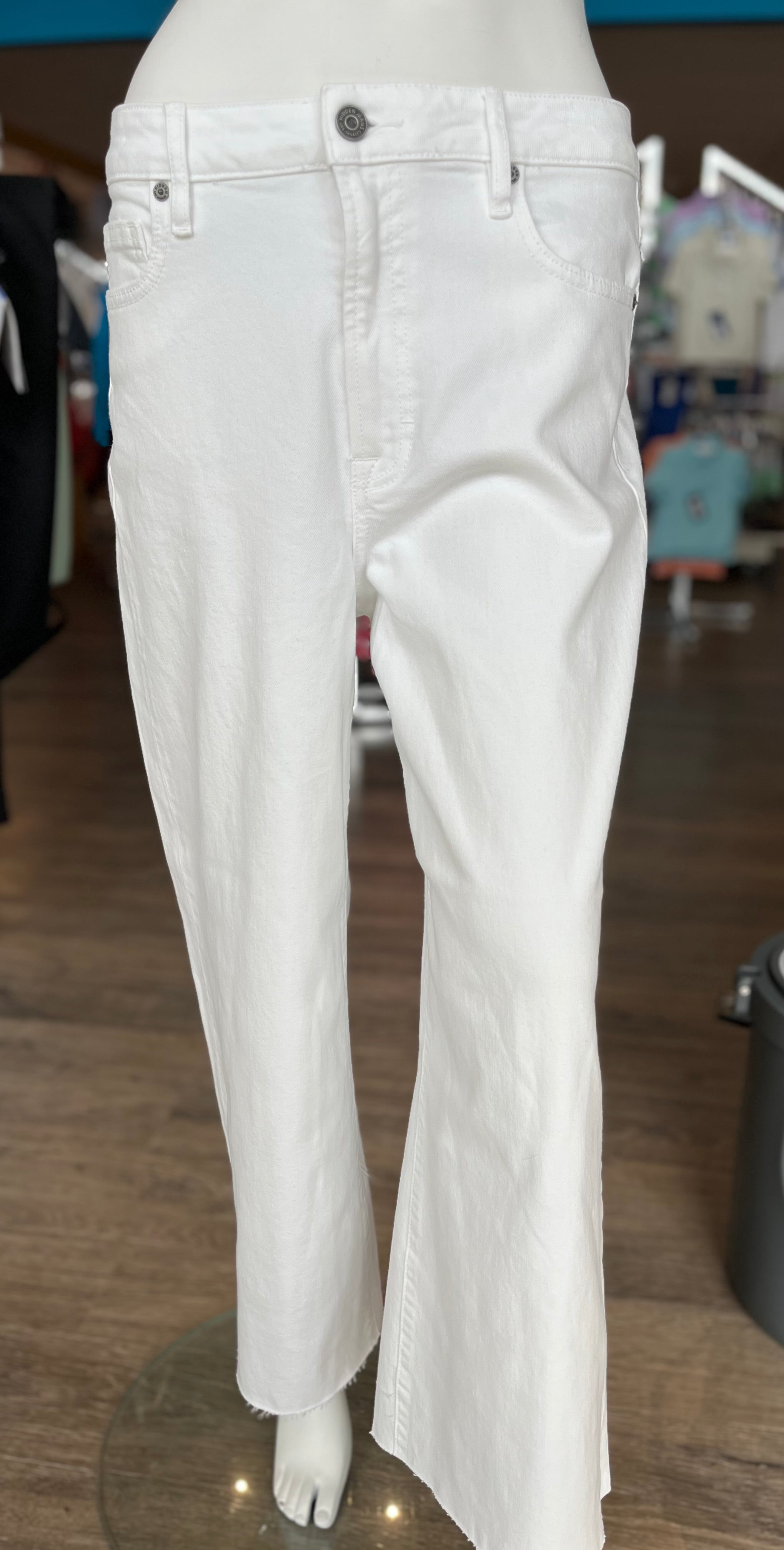 Nori High Waist Crop Wide Leg Jeans