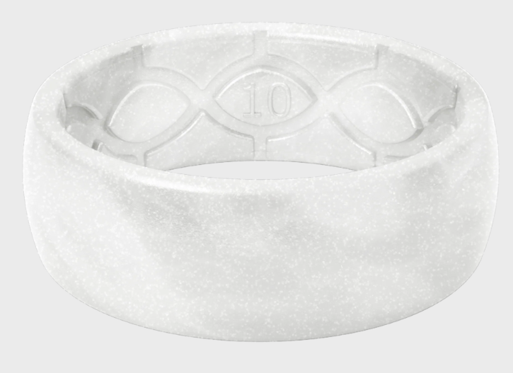 Pearl Metallic Silicone Ring