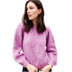 Blooming Cable Sweater