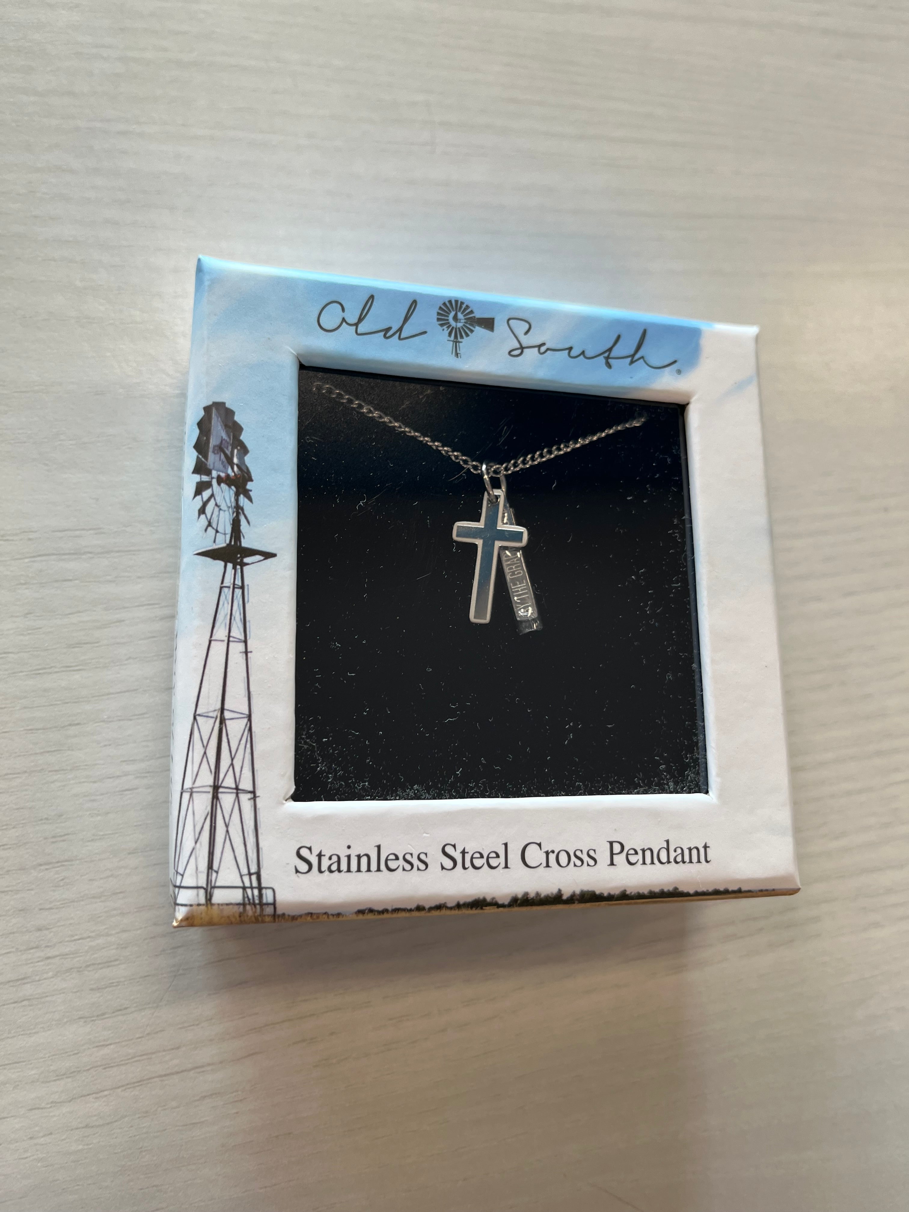 Cross- Stainless Steel Necklace and Pendant