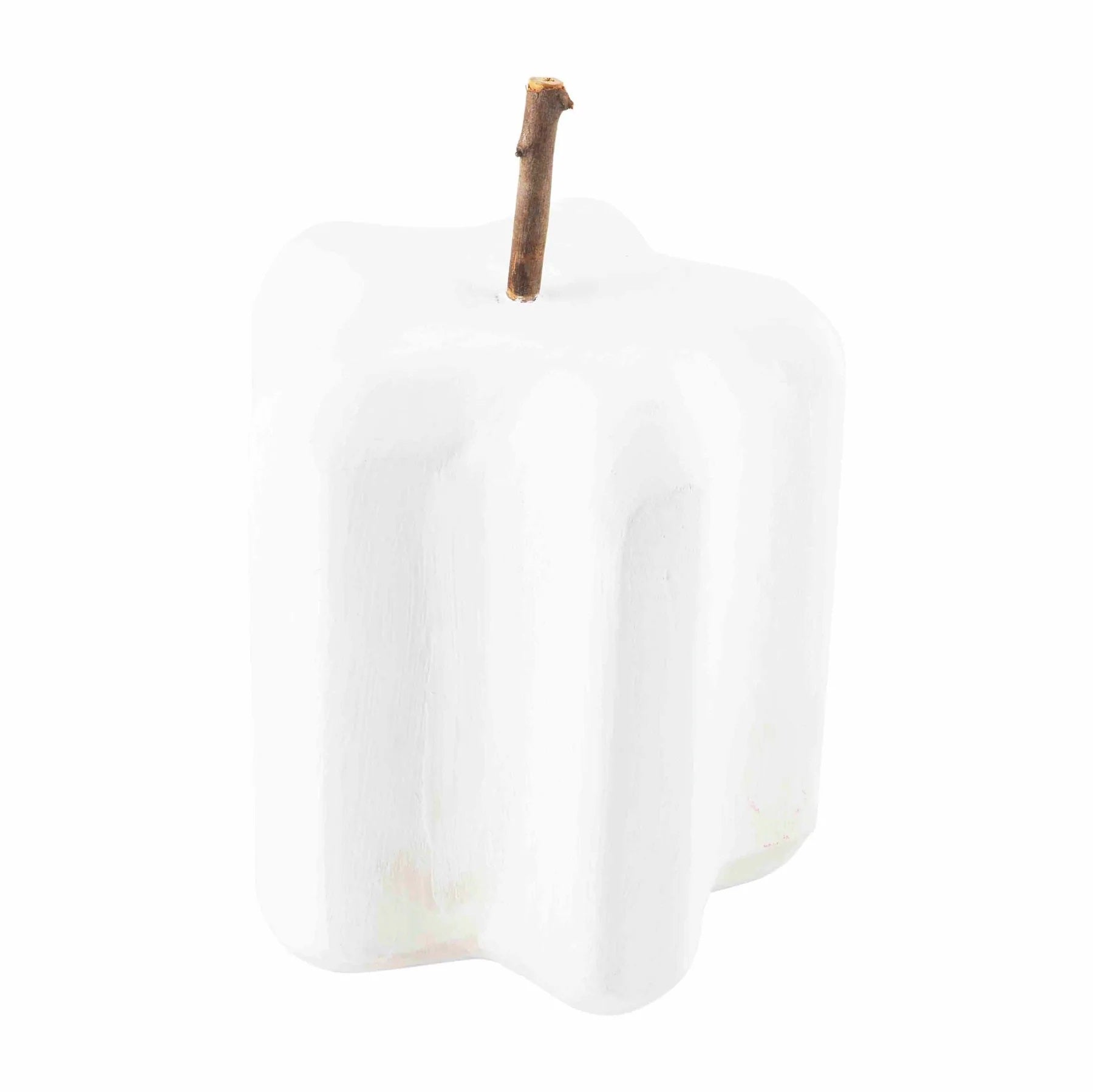 Large White Pumpkin Decor