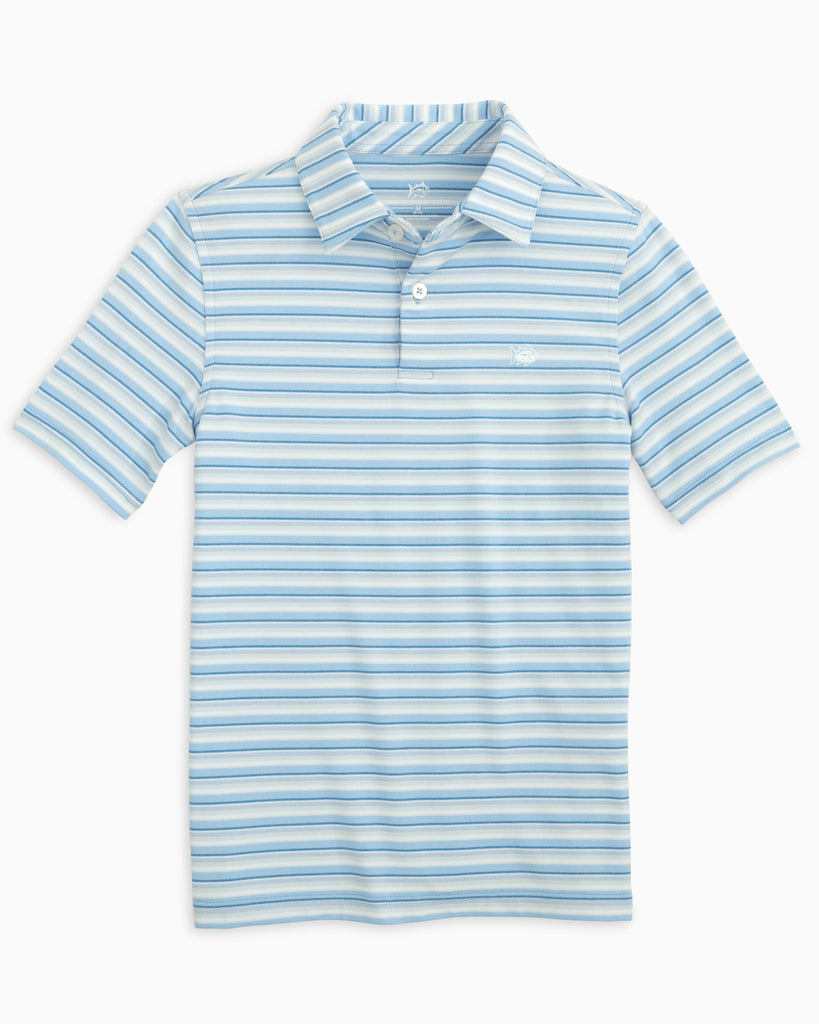 Ryder Rodanthe Stripe Heather Performance Polo