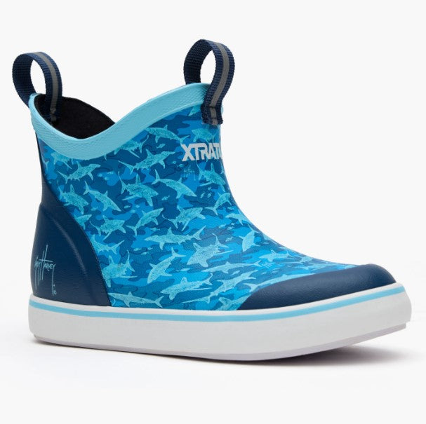 Kids Ankle Deck Boot Guy Harvey