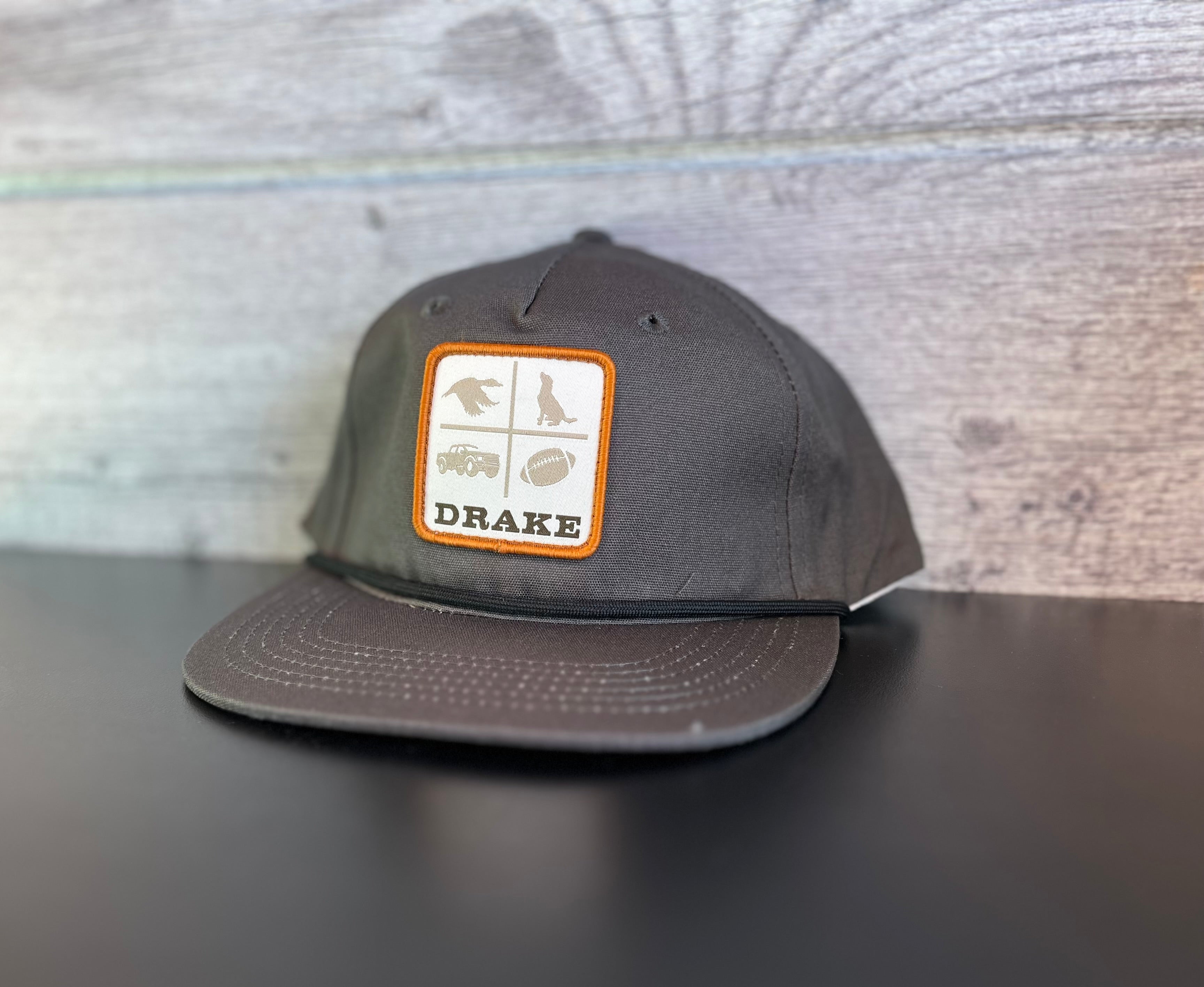 Drake X Lost Hat DDTF Goat Rope Cap - Gunmetal