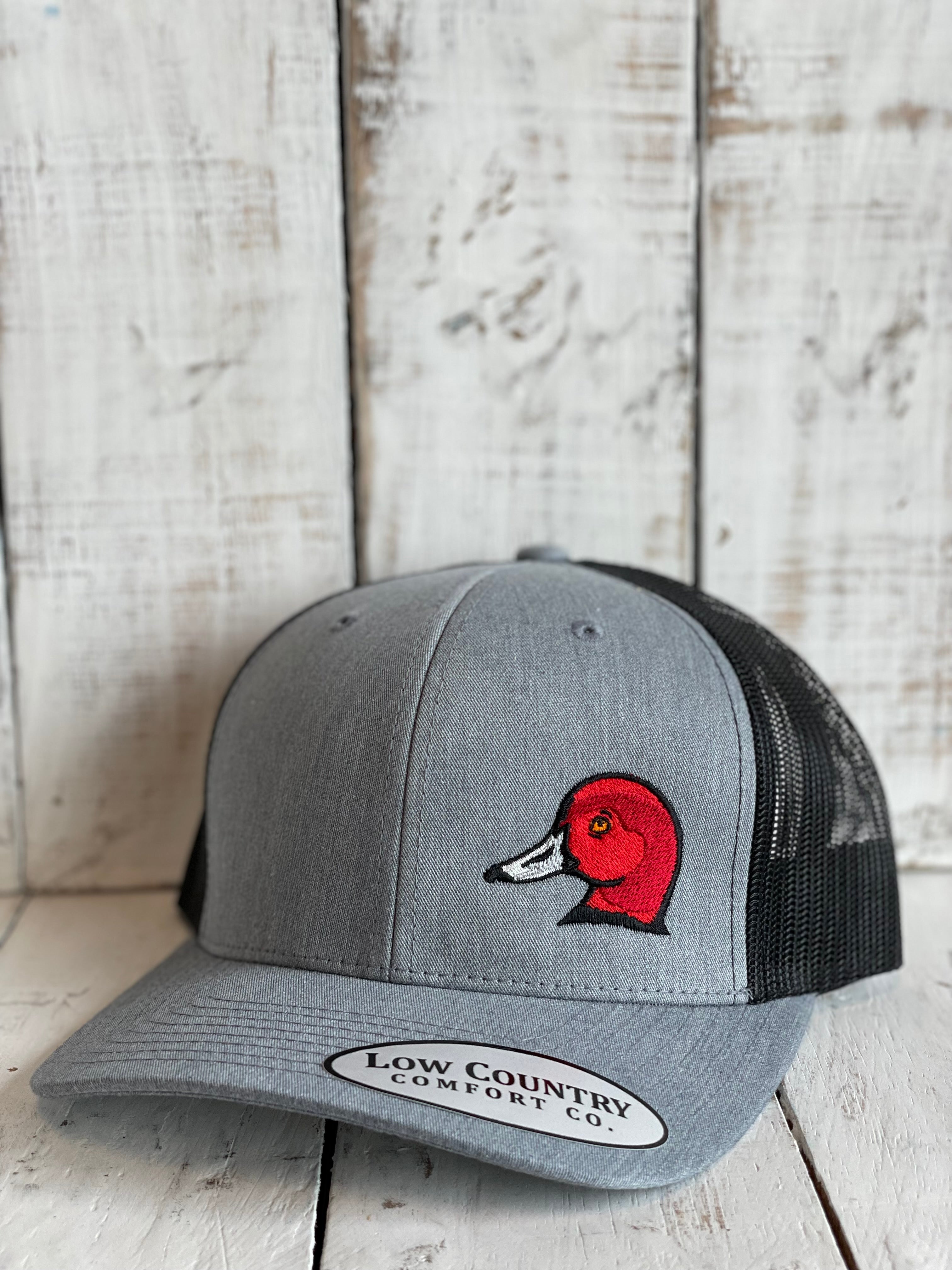 Trucker Hat Ruffling Feathers Redhead